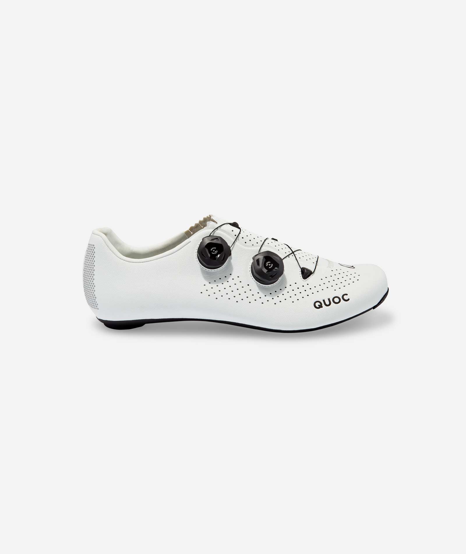 Mono II Race-Grade Road Cycling Shoe - White | QUOC