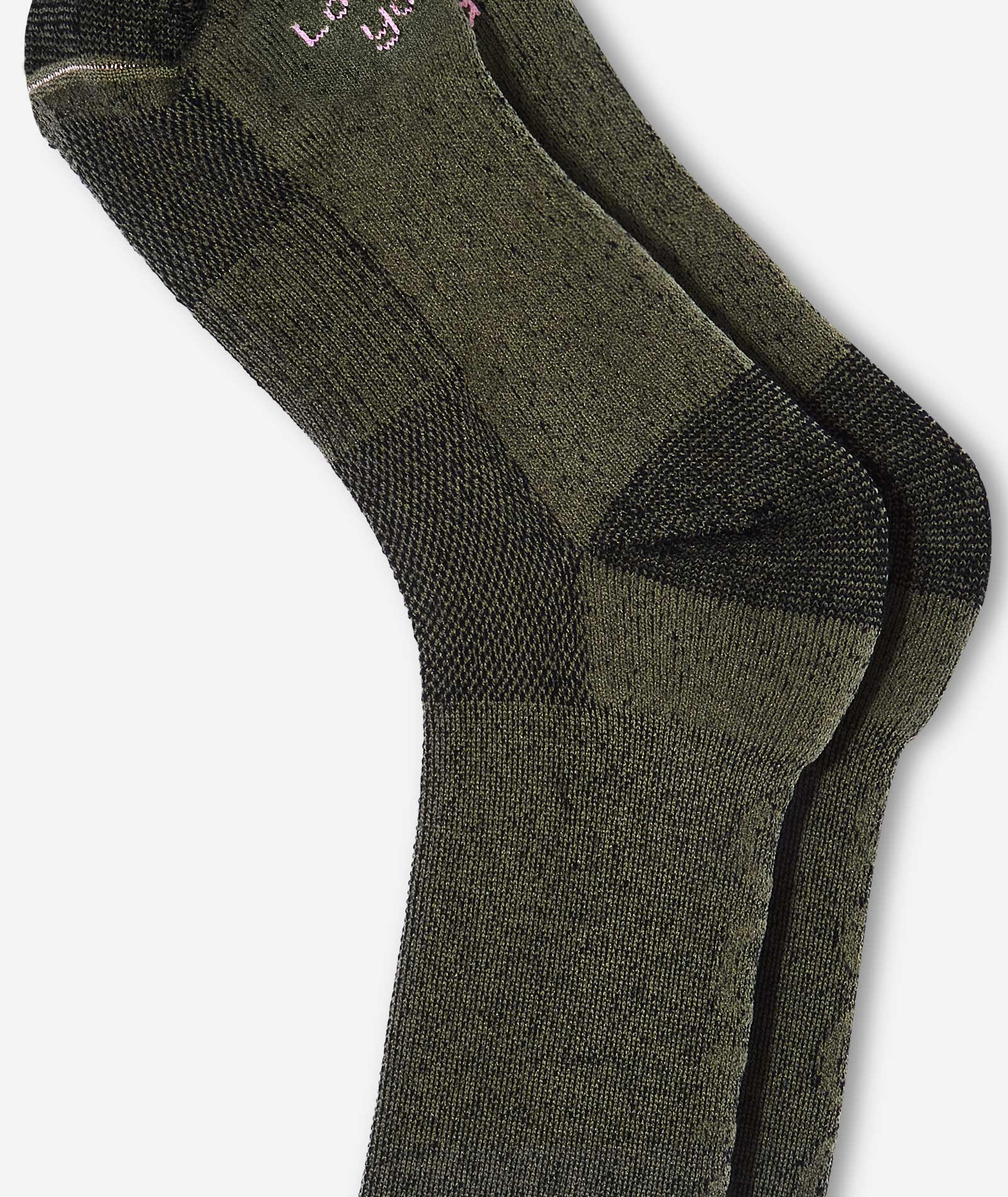 Extra Fine Merino Tech Wool Sock - Green Camo