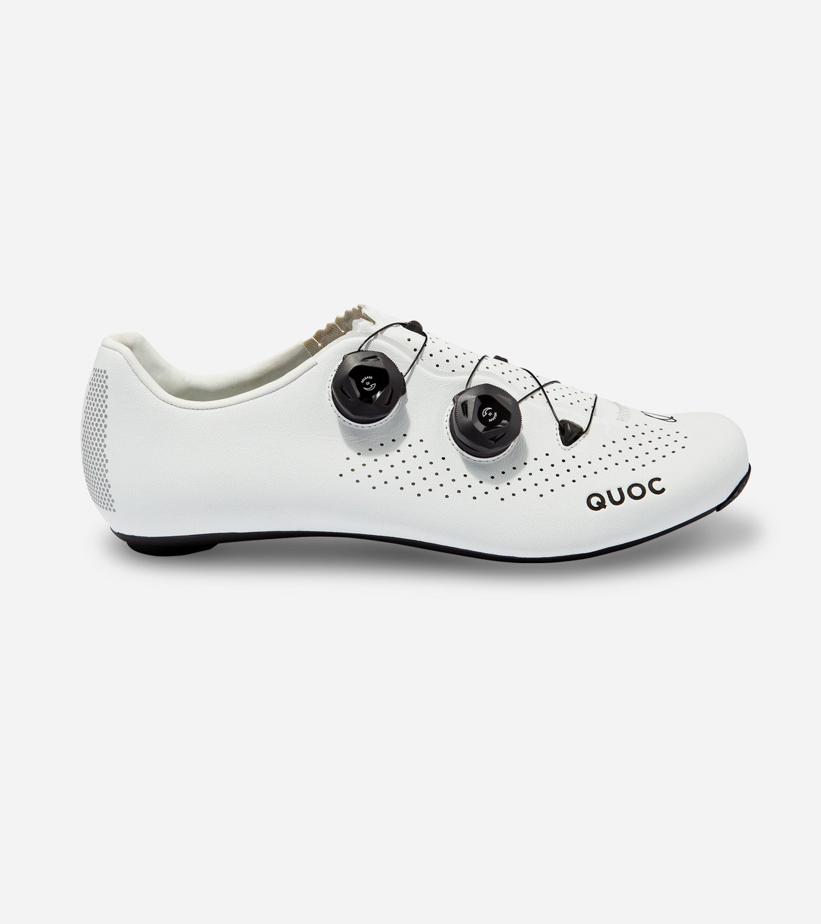 Mono II Race-Grade Road Cycling Shoe White QUOC