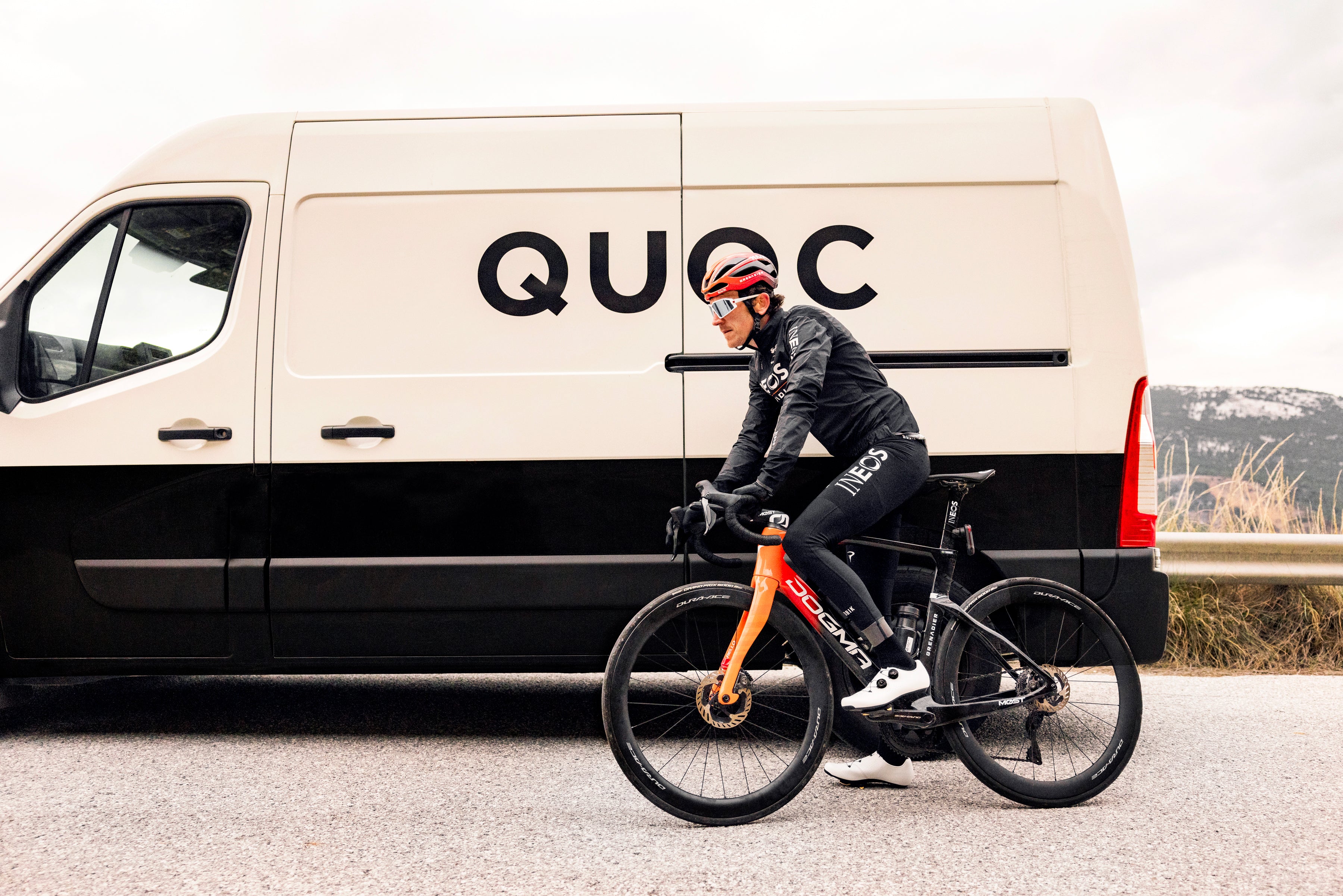 Geraint Thomas announced as QUOC sponsored rider