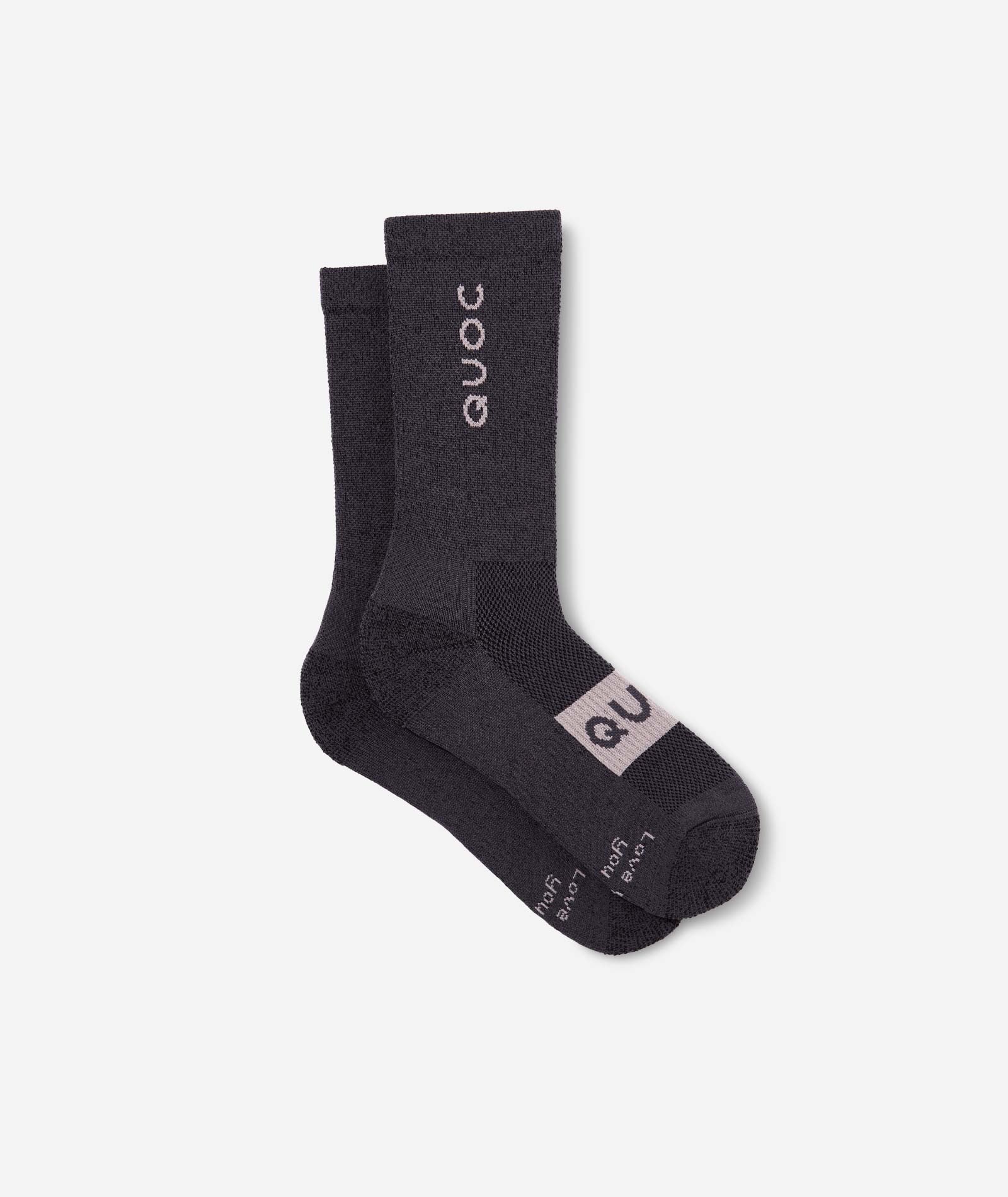 All Season Merino Sock - Charcoal