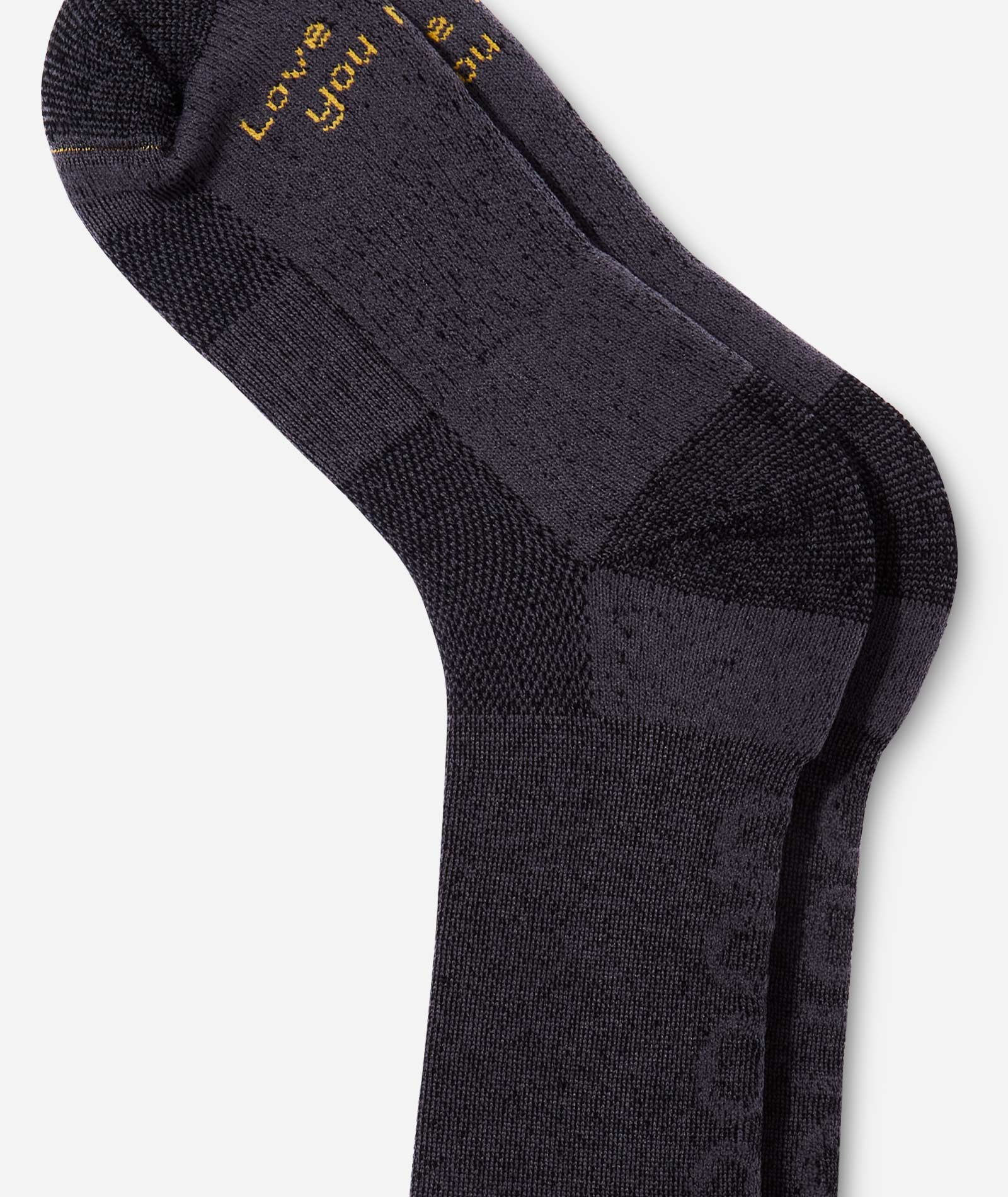 Extra Fine Merino Tech Wool Sock - Charcoal