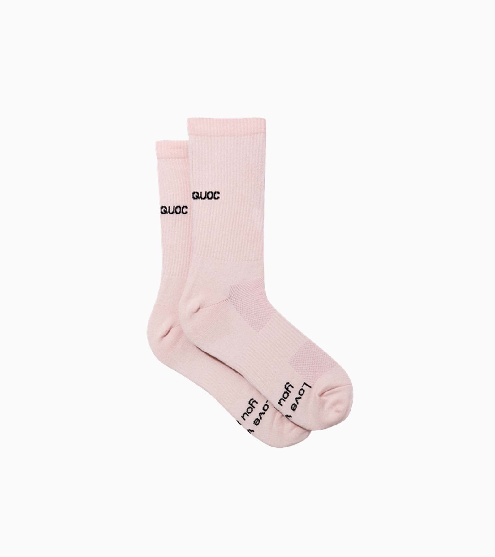 All Road Sock - Dusty Pink | QUOC