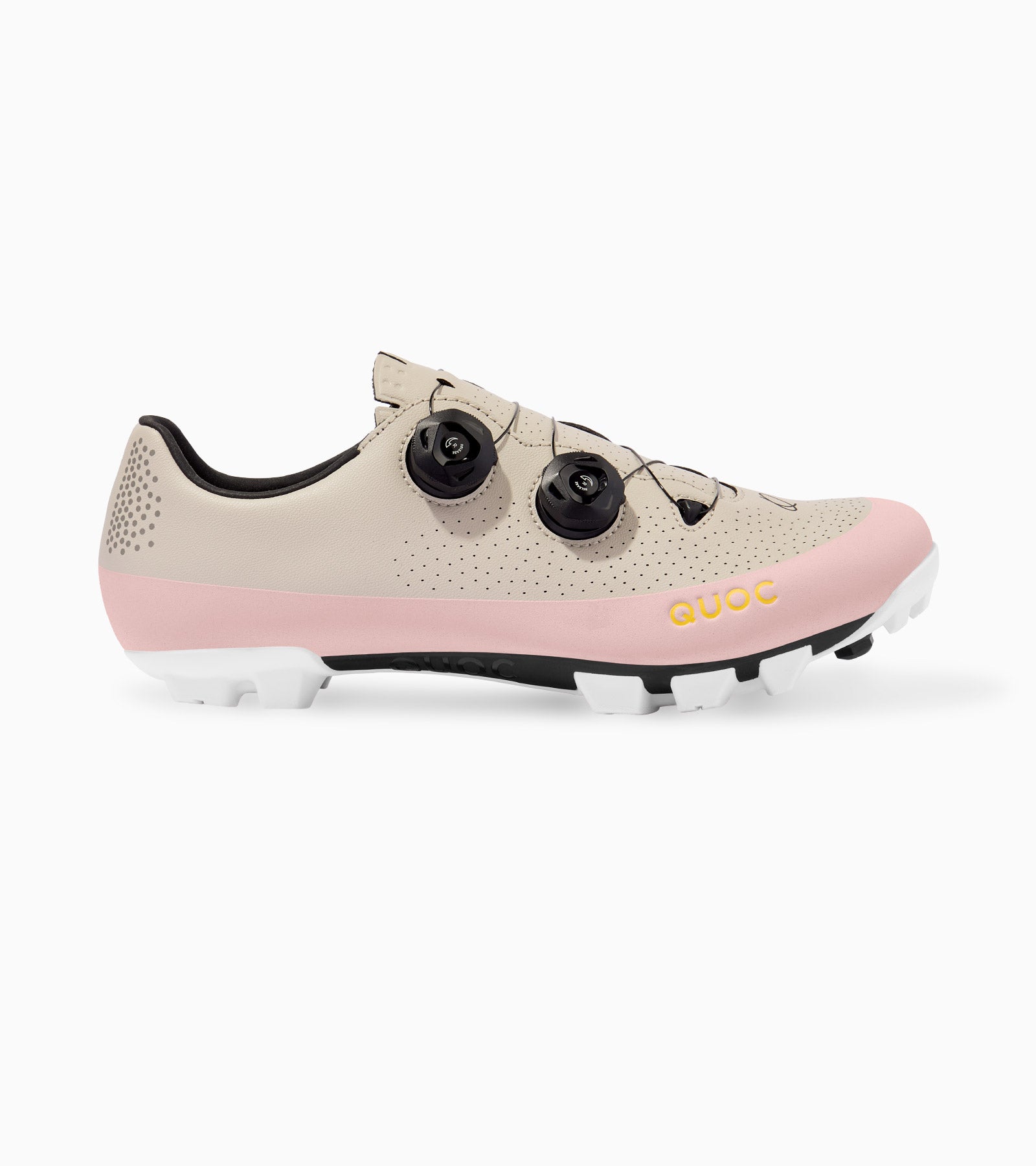 QUOC サイクリングシューズ （Gran Tourer, PINK) Gran Tourer XC Gravel & XC MTB Shoes - Dusty Pink | QUOC
