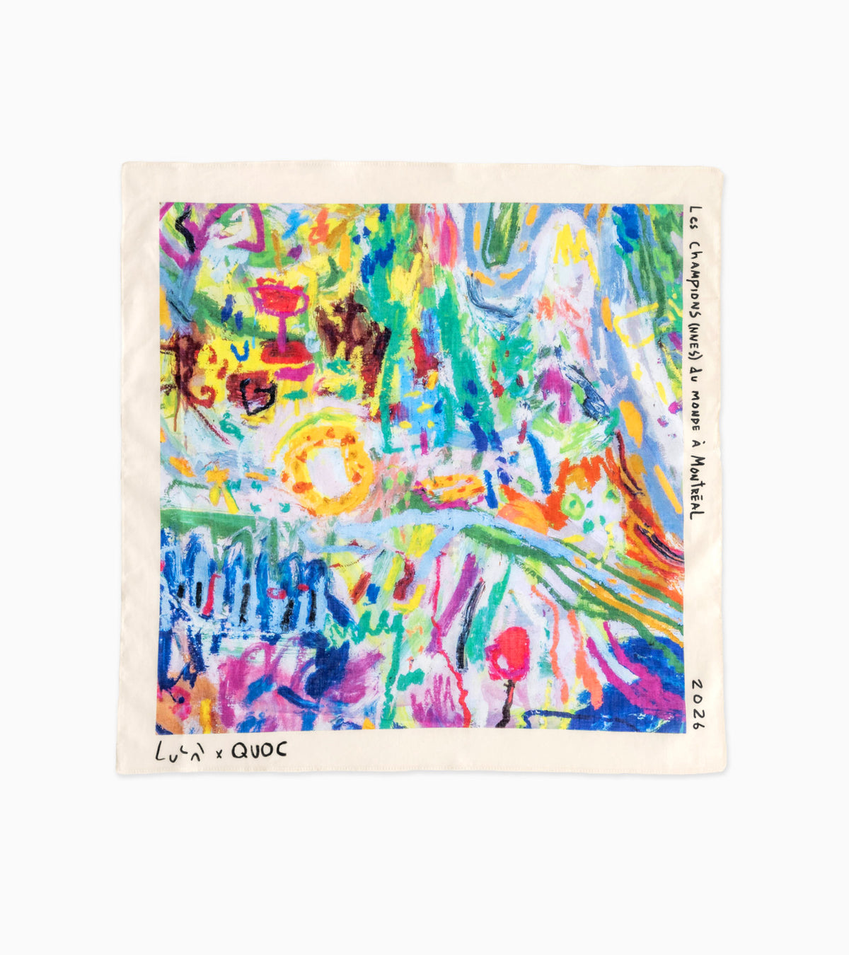 QUOC × Lucas Lajoie Bandana