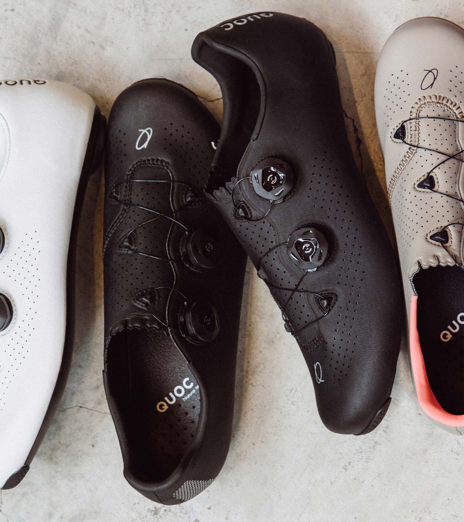 Mono II Race-Grade Road Cycling Shoe - Black | QUOC