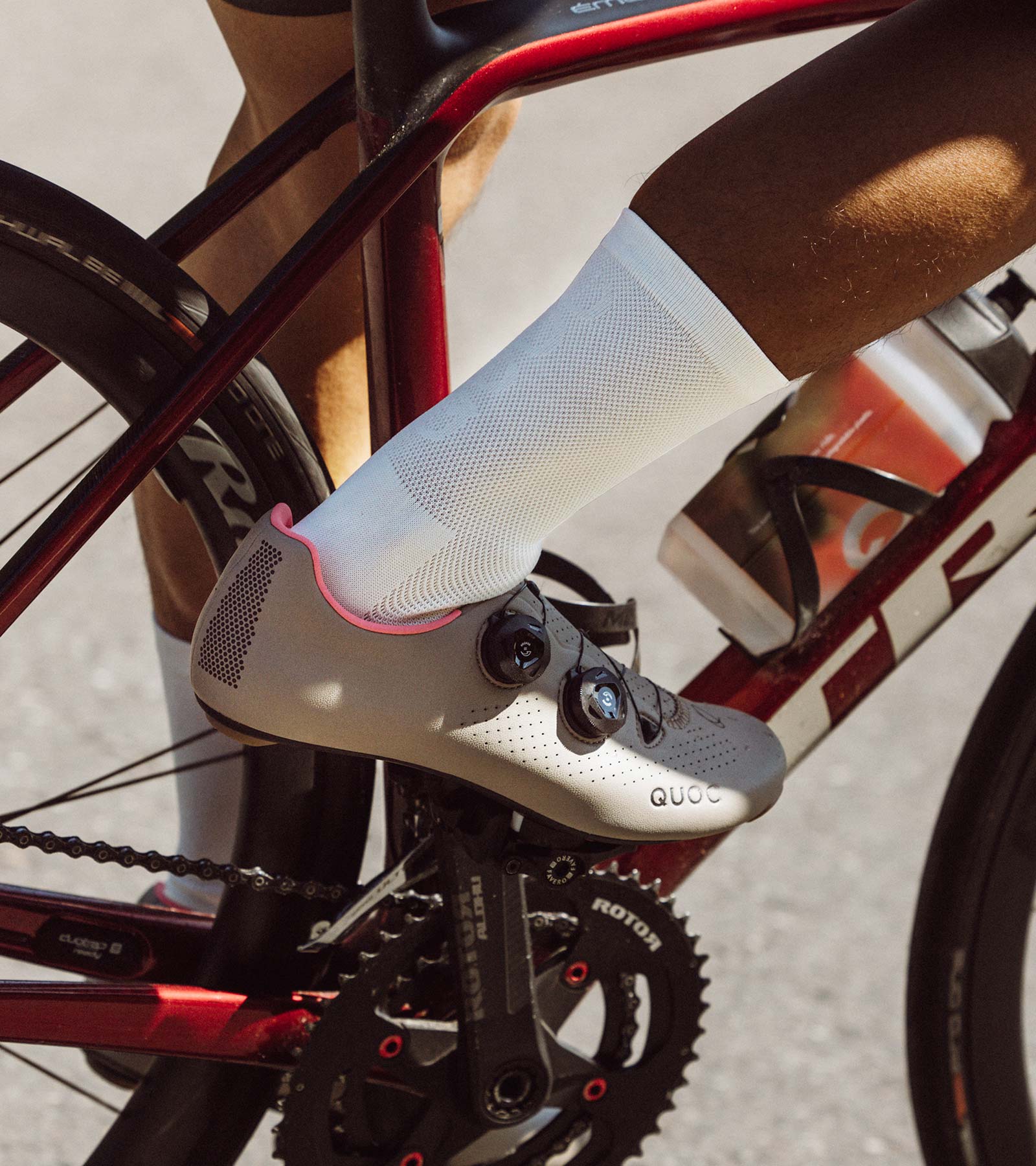 Mono II Race-Grade Road Cycling Shoe - Sand | QUOC