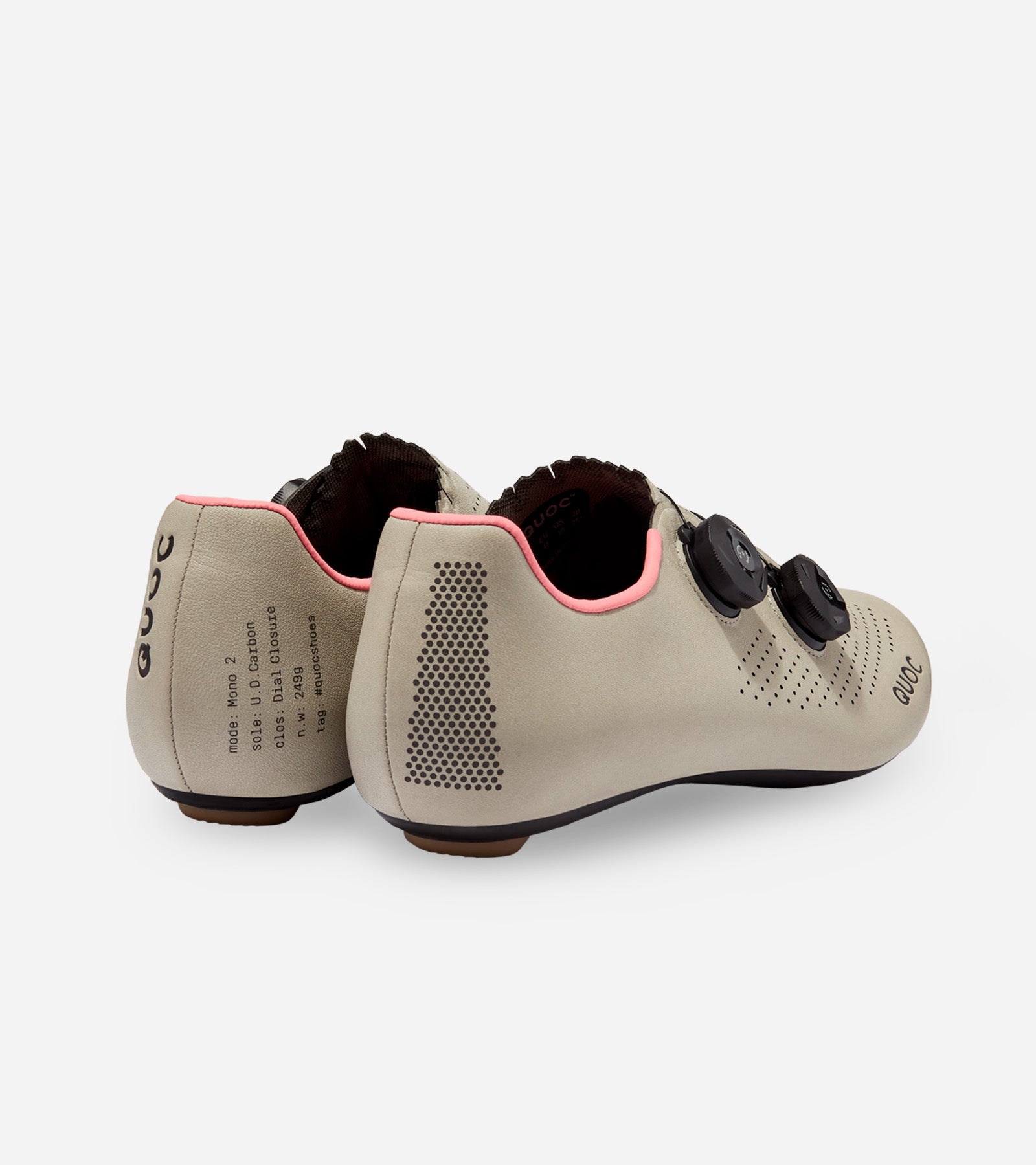 Mono II Race-Grade Road Cycling Shoe - Sand | QUOC