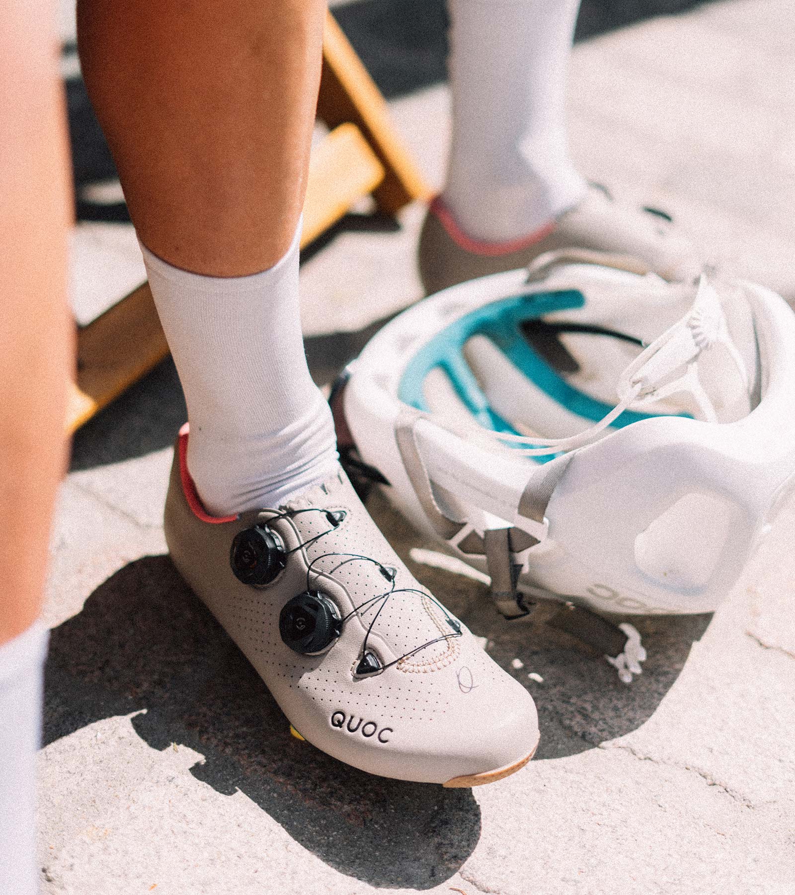 Mono II Race-Grade Road Cycling Shoe - Sand | QUOC