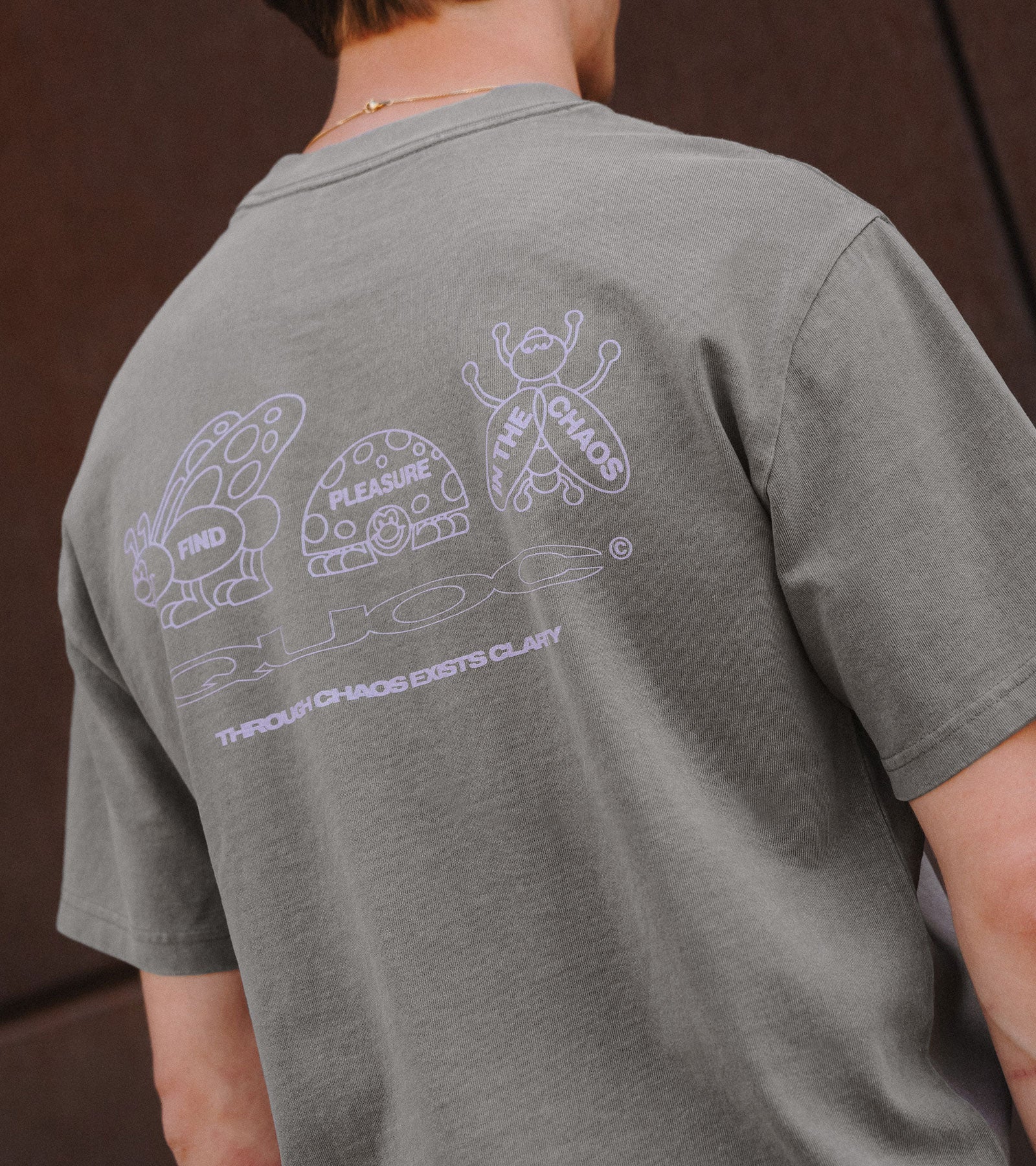 Chaos Tee - Chaos Grey