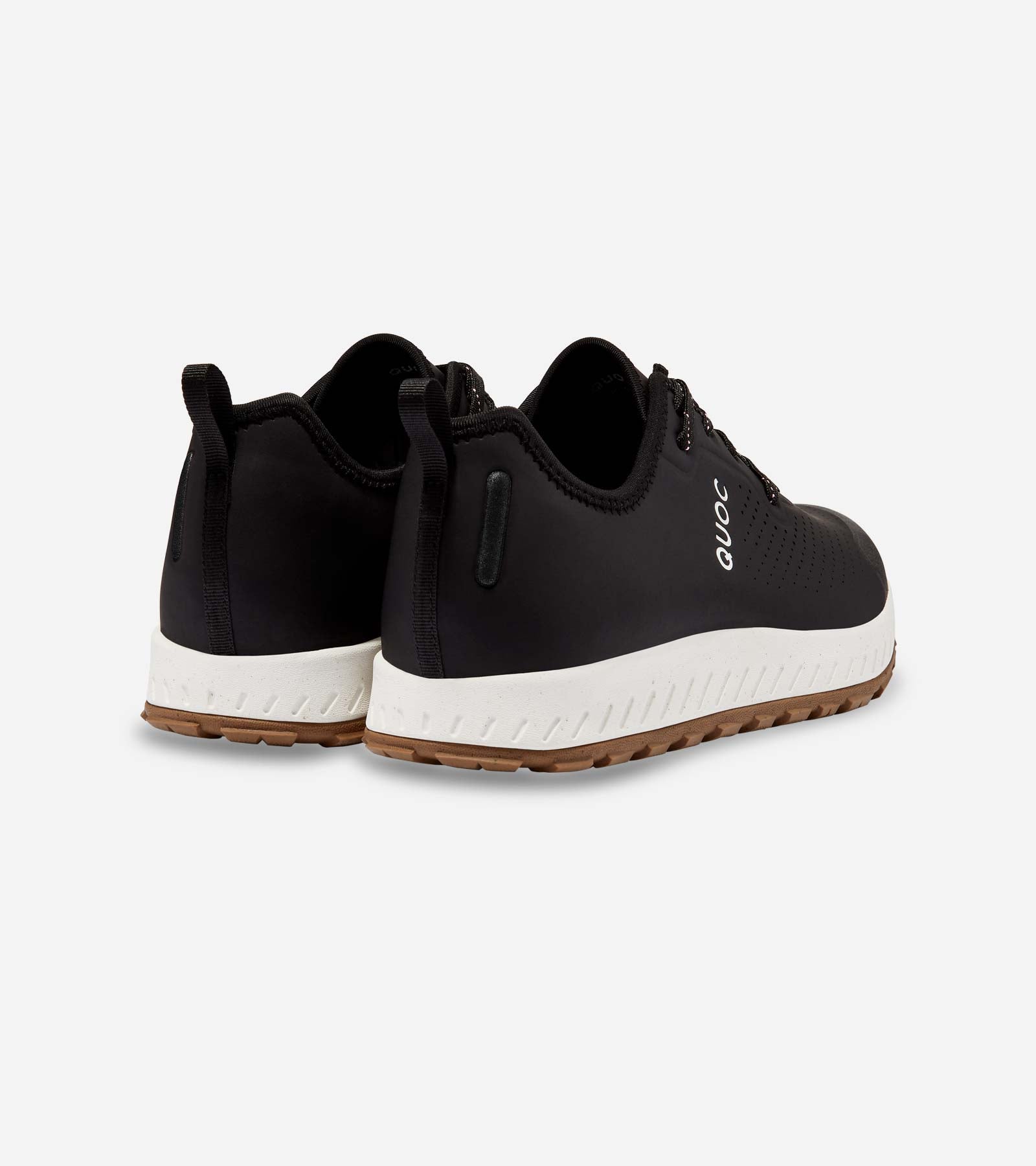 Weekend City, All Purpose & MTB Cycling Shoe - Black On White | QUOC